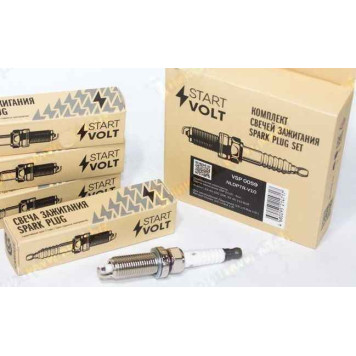 Свечи Lada Vesta (2015-), X-Ray (2015-), Renault Duster (2010-) 1.6i (комплект 4шт) <b>СТАРТВОЛЬТ VSP 0059</b>-1