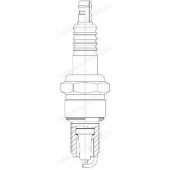 Свеча ВАЗ 2101-2108 карб. зазор 0,5мм с резистором <b>СТАРТВОЛЬТ VSP 0104</b>