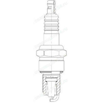 Свеча ВАЗ 2101-2108 карб. зазор 0,5мм с резистором <b>СТАРТВОЛЬТ VSP 0104</b>