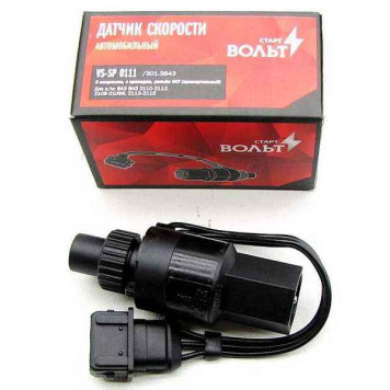 Датчик скорости ВАЗ 2110 плоский разъем, провод STARTVOLT VS-SP0111 (301.3843, 2109-, 2111-3843010)-2