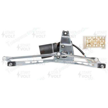 Трапеция стеклоочистителя ВАЗ 2108-21099, 2113-2115 в сборе с мотором (12мм) <b>STARTVOLT VWA 01008</b>
