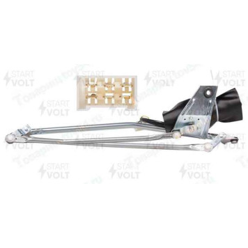 Трапеция стеклоочистителя ВАЗ 2110 в сборе с мотором (10 мм) <b>STARTVOLT VWA 01010</b>