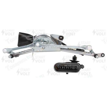 Трапеция стеклоочистителя ВАЗ 1118 Калина в сборе с мотором (10 мм) <b>STARTVOLT VWA 01017</b>