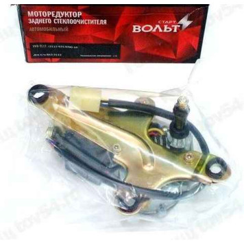 Мотор-редуктор стеклоочистителя заднего ВАЗ 2112 (10мм) <b>СТАРТВОЛЬТ VWB 0112</b>
