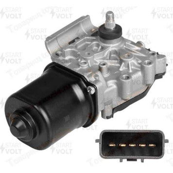 Мотор-редуктор стеклоочистителя Lada X-Ray, Renault Kaptur <b>СТАРТВОЛЬТ VWF 0181</b> 288151412R