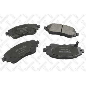 000 187B-SX_колодки дисковые перед.! с антискрип. <b>STELLOX 000187BSX</b>
