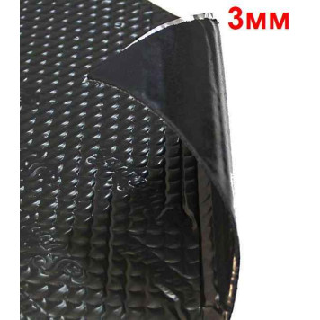 Вибродемпфирующий материал 3мм STP Smartmat Black 30 (0, 75х0, 47м) лист S=0, 18м2