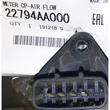 Датчик массового расхода воздуха SUBARU 22794AA000 (Legacy Lanc.BH9)-1