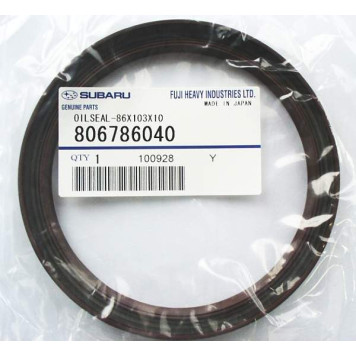 Сальник коленвала задний <b>SUBARU 80678-6040</b>