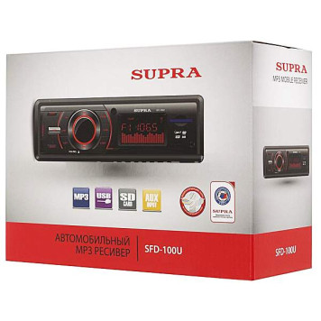 Автомагнитола SUPRA SFD-100U-4