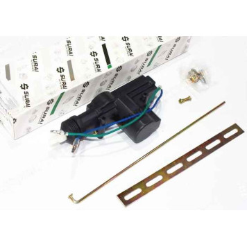 Мотор-редуктор блокировки замка двери ВАЗ 2112 (соленоид) 2 контакта <b>SURAI SR 00200</b>