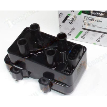 Катушка зажигания Lada Largus(12-), Renault Logan (04-) 224332428R <b>SURAI SRS 00047</b>