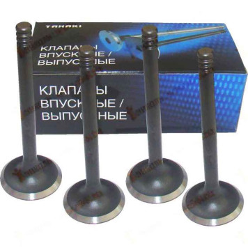 Клапаны ГРМ ВАЗ 21083 впуск (4шт) в уп. <b>TANAKI TKV-1007010-21</b>