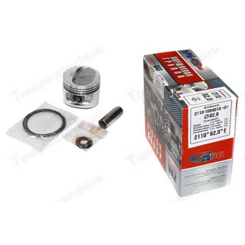 Поршневая группа ВАЗ 2110 (82,0) группа E <b>ТДМК 2110-1004018 "Е"</b>