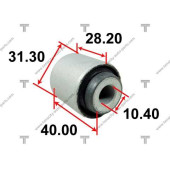 Сайлентблок рычага резиновый <b>TENACITY AAMMI1015</b>