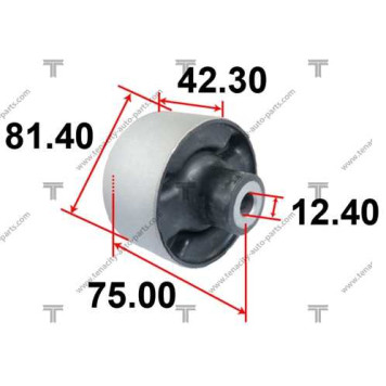 Сайлентблок заднего продольного рычага <b>TENACITY AAMMI1059</b>