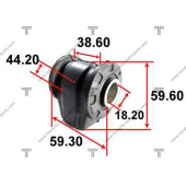 Сайлентблок рычага резиновый Tenacity (1051) <b>TENACITY AAMTO1005</b>