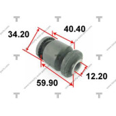 Сайлентблок рычага подвески | перед | <b>TENACITY AAMTO1092</b>