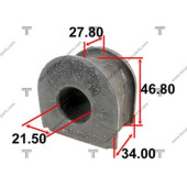 Втулка тпу <b>TENACITY ASBHO1008</b>