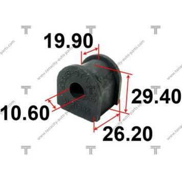 Втулка тпу <b>TENACITY ASBHO1019</b>