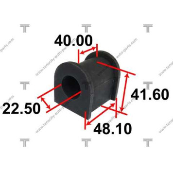 Втулка тпу <b>TENACITY ASBMA1015</b>