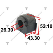 Втулка тпу <b>TENACITY ASBMA1020</b>
