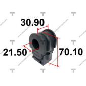 Втулка тпу <b>TENACITY ASBNI1002</b>
