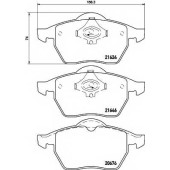 Колодки тормозные дисковые для AUDI A4(8D2,8D5,B5) / VW PASSAT(3B2,3B5) <b>TEXTAR 2162402 / 20676</b>