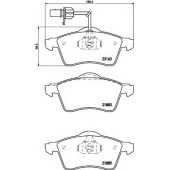 Колодки тормозные дисковые для VW KOMBI(T2), TRANSPORTER(70XA, 70XB, 70XC, 70XD, 7DB, 7DK, 7DW) <b>TEXTAR 2188501 / 21883</b>