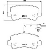 Колодки тормозные дисковые для NISSAN NV400 / OPEL MOVANO / RENAULT FLUENCE(L30#), MASTER(EV,FV,HV,JV,UV) <b>TEXTAR 2511201 / 25112</b>