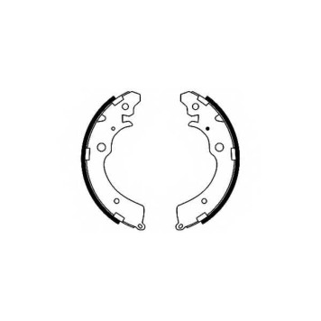 Комплект тормозных колодок для HONDA ACCORD(CB), AIRWAVE, CAPA, CIVIC(EP,EU,EV), CR(RD), HR(GH), SMX / SUZUKI CARRY(FD), JIMNY(FJ) <b>TEXTAR 91042300 / 98101 0423</b>