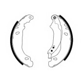 Комплект тормозных колодок для NISSAN PLATINA / RENAULT CLIO, LOGAN, SANDERO/STEPWAY, THALIA <b>TEXTAR 91053700 / 98101 0537</b>