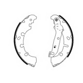 Комплект тормозных колодок для FORD FIESTA(JA#,JB#,JD#,JH#), FUSION(JU#), KA(RB#), PUMA(EC#), STREET KA(RL2) / MAZDA 2(DY) <b>TEXTAR 91057300 / 98101 0573</b>