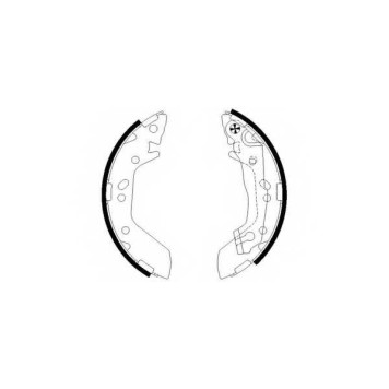 Комплект тормозных колодок для HYUNDAI ACCENT(LC) <b>TEXTAR 91059600 / 98101 0596</b>