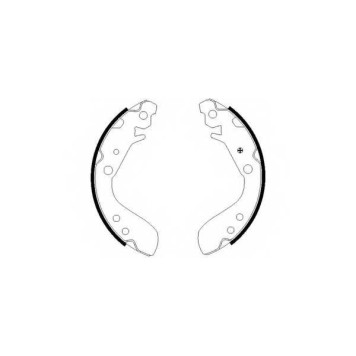 Комплект тормозных колодок для HONDA JAZZ(GD,GE) <b>TEXTAR 91060400 / 98101 0604</b>