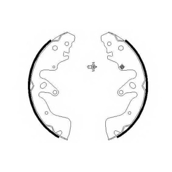 Комплект тормозных колодок для SUZUKI GRAND VITARA(FT,JT) <b>TEXTAR 91068700 / 98101 0687 0 4</b>