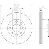 Тормозной диск TEXTAR 98200 0296 / 92029603