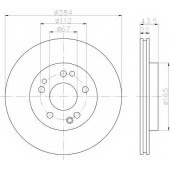 Тормозной диск TEXTAR 98200 0319 / 92031900