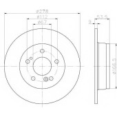 Тормозной диск TEXTAR 98200 0327 / 92032703