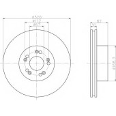 Тормозной диск TEXTAR 98200 0566 / 92056600