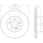 Тормозной диск TEXTAR 98200 0568 / 92056800