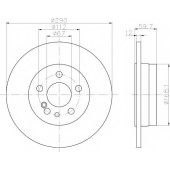 Тормозной диск TEXTAR 98200 0569 / 92056900