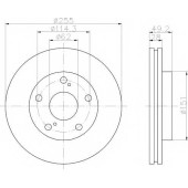 Тормозной диск TEXTAR 98200 0776 / 92077600
