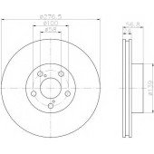 Тормозной диск TEXTAR 98200 0946 / 92094603
