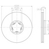Тормозной диск TEXTAR 98200 1038 / 92103803