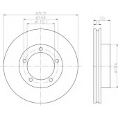 Тормозной диск TEXTAR 98200 1081 / 92108103
