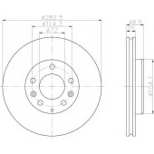Тормозной диск TEXTAR 98200 1255 / 92125503