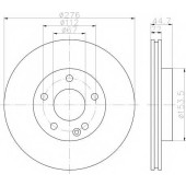 Тормозной диск TEXTAR 98200 1319 / 92131903