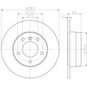 Тормозной диск TEXTAR 98200 1329 / 92132903