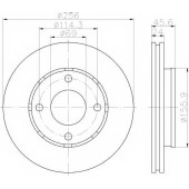Тормозной диск TEXTAR 98200 1348 / 92134803